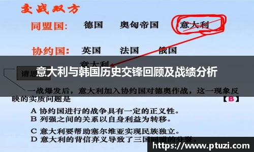 意大利与韩国历史交锋回顾及战绩分析